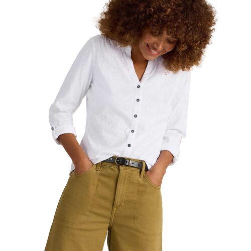 White Stuff Annie Broderie Jersey Shirt